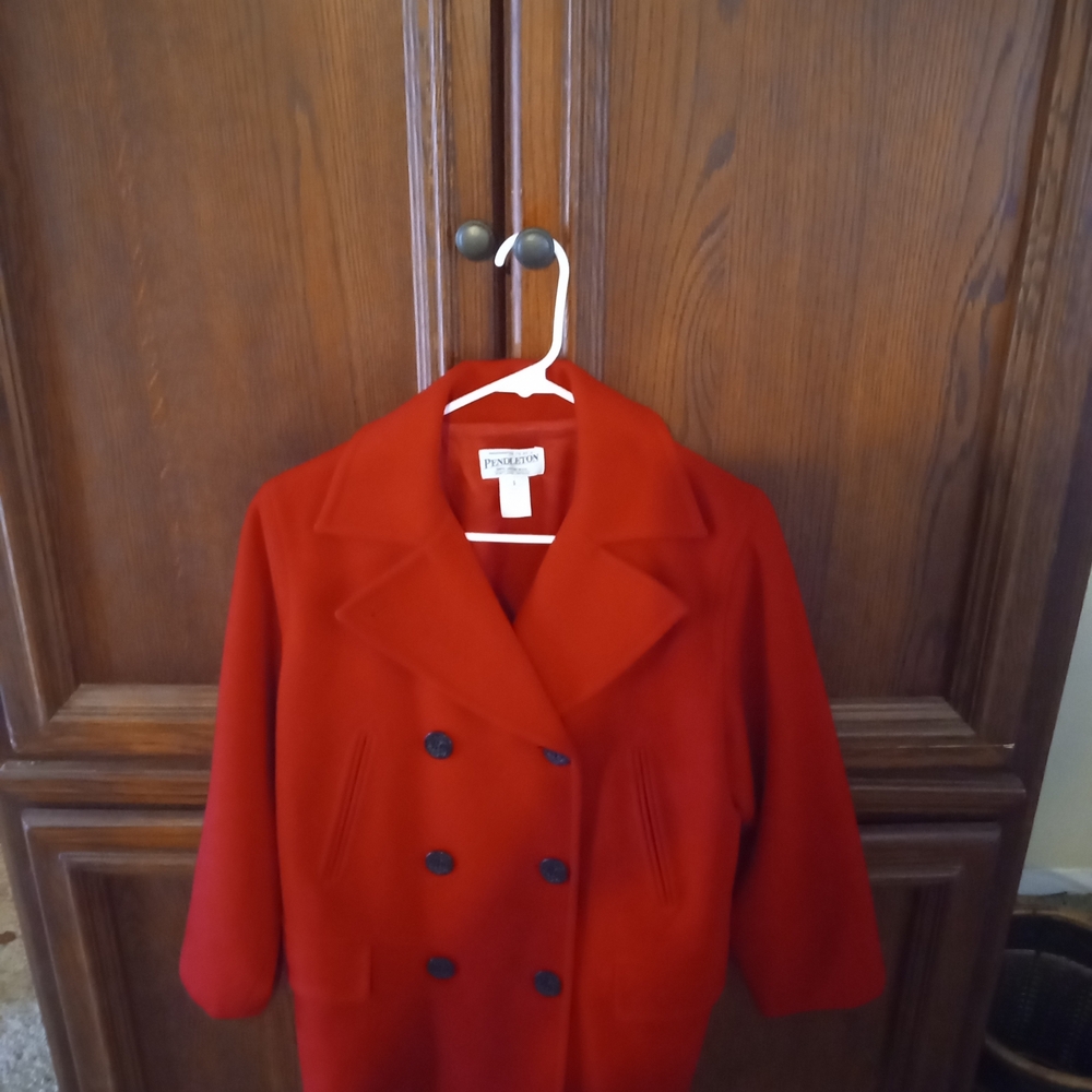Pendleton Women's Red Peacoat